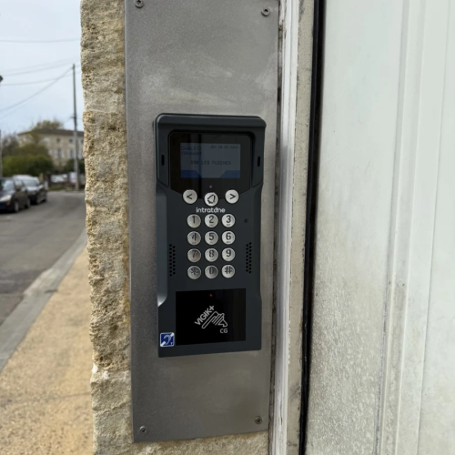 Installation portier vidéo et lecteur de badge en Lot-et-Garonne (47)
