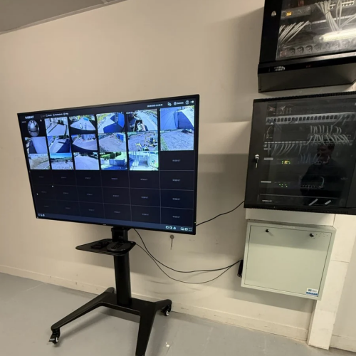Installation écran de contrôle système de vidéosurveillance à Marmande (47)