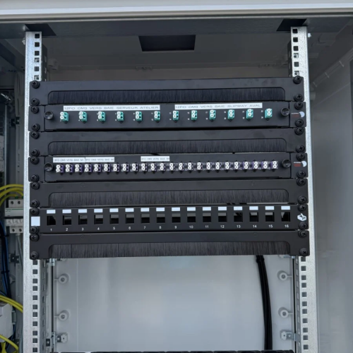 Câblage fibre optique