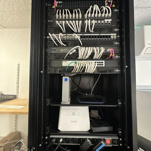 Cablâge serveurs baie de brassage à Marmande (47)